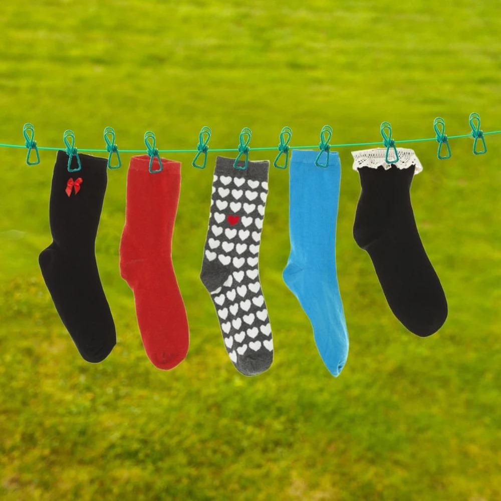 Clothesline drying rope