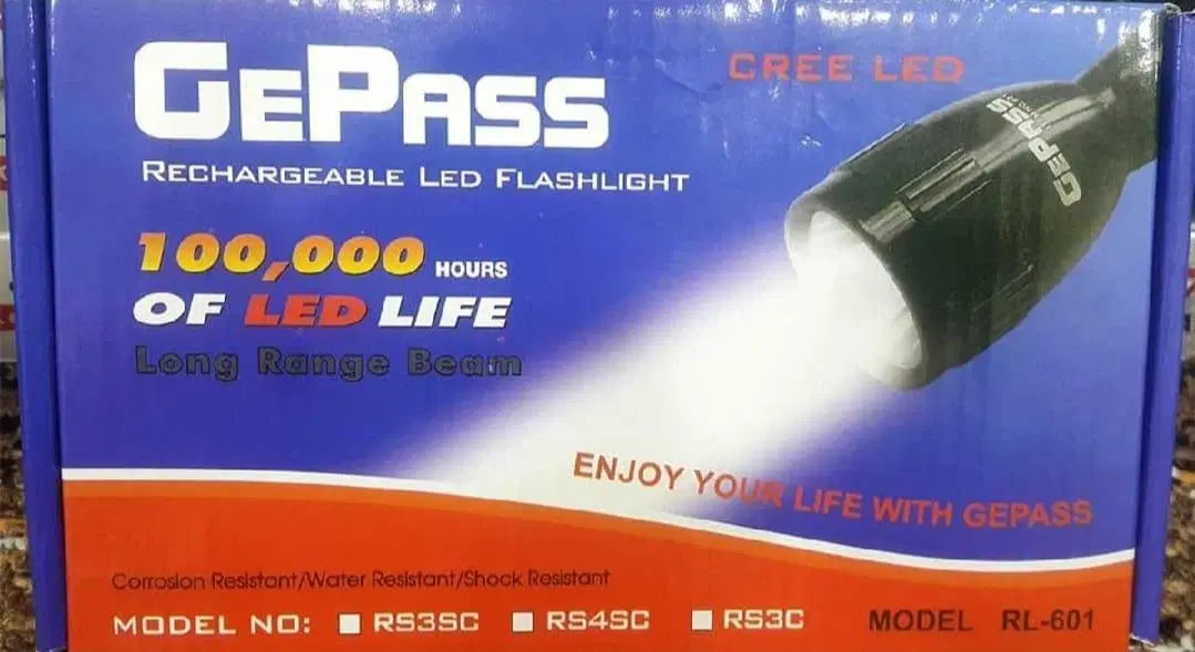 Rechargeable Self Defense Flashlight with Type-C Charging Port