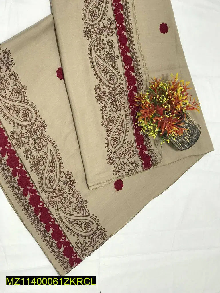 Women's Swiss Embroidered Shawl